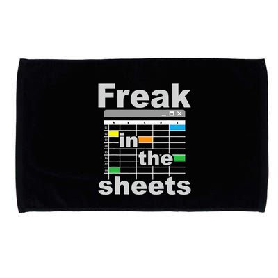 Freak In The Sheets Funny Accountant Analyst Secretary Microfiber Hand Towel