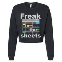Freak In The Sheets Funny Accountant Analyst Secretary Cropped Pullover Crew