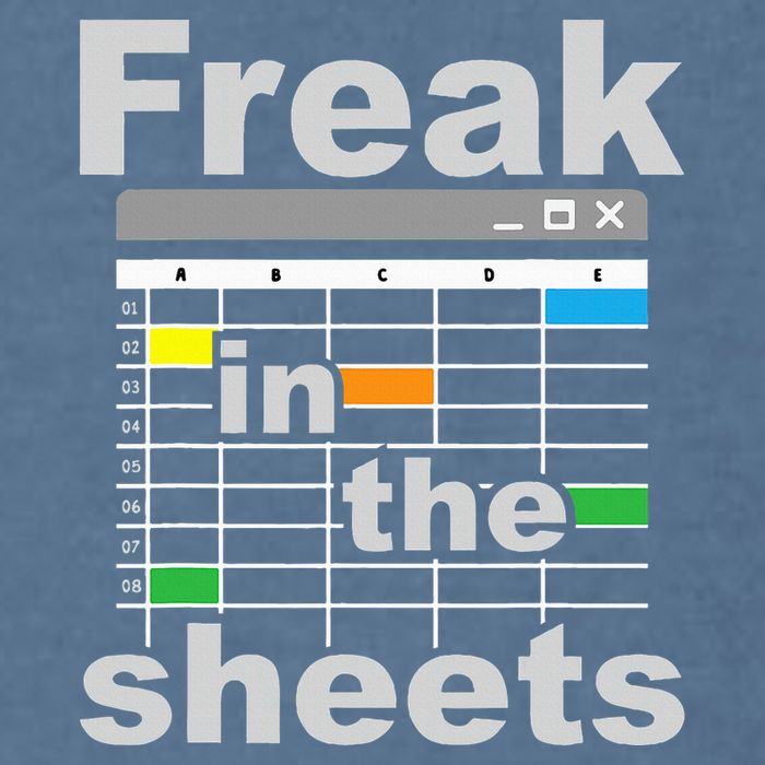 Freak In The Sheets Funny Accountant Analyst Secretary Garment-Dyed Sweatshirt