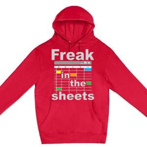 Freak In The Sheets Funny Accountant Analyst Secretary Premium Pullover Hoodie