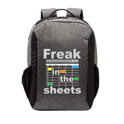 Freak In The Sheets Funny Accountant Analyst Secretary Vector Backpack