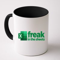 Freak In The Excel Sheets Coffee Mug