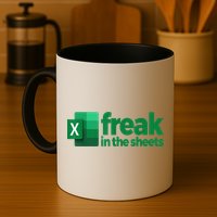 Freak In The Excel Sheets Coffee Mug