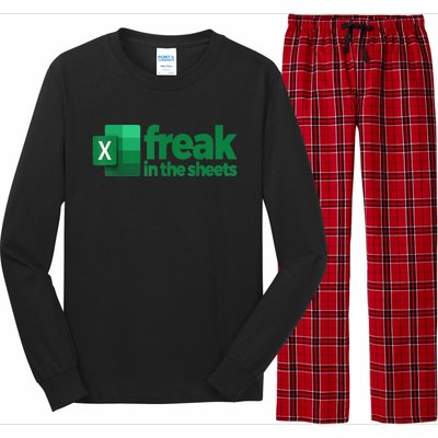 Freak In The Excel Sheets Long Sleeve Pajama Set