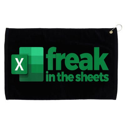 Freak In The Excel Sheets Grommeted Golf Towel