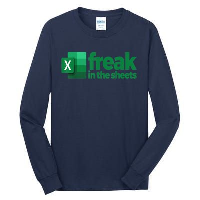 Freak In The Excel Sheets Tall Long Sleeve T-Shirt