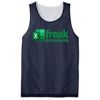 Freak In The Excel Sheets Mesh Reversible Basketball Jersey Tank