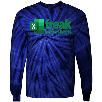 Freak In The Excel Sheets Tie-Dye Long Sleeve Shirt