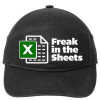 Freak In The Sheets Excel Spreadsheet File Data 7-Panel Snapback Hat
