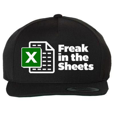 Freak In The Sheets Excel Spreadsheet File Data Wool Snapback Cap