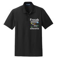 Freak In The Sheets Funny Accountant Analyst Secretary Dry Zone Grid Polo