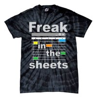 Freak In The Sheets Funny Accountant Analyst Secretary Tie-Dye T-Shirt