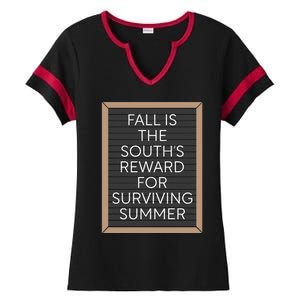 Fall Is The Souths Reward For Surviving Summer Ladies Halftime Notch Neck Tee