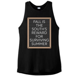 Fall Is The Souths Reward For Surviving Summer Ladies PosiCharge Tri-Blend Wicking Tank