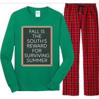 Fall Is The Souths Reward For Surviving Summer Long Sleeve Pajama Set