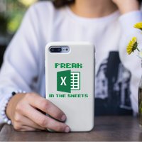 Freak In The Excel Sheets Permanent Decal Sticker
