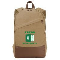 Freak In The Excel Sheets Cotton Canvas Backpack