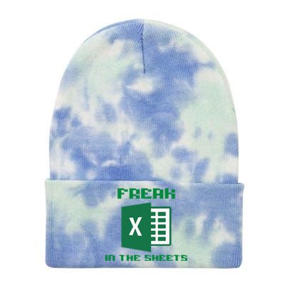 Freak In The Excel Sheets Tie Dye 12in Knit Beanie