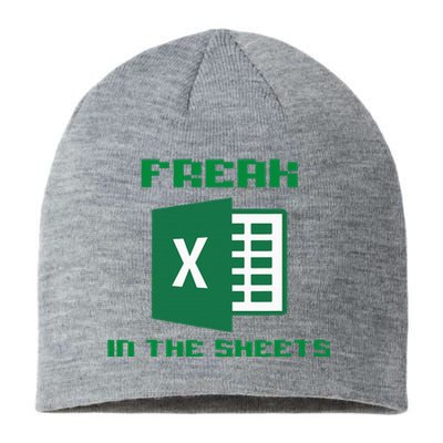 Freak In The Excel Sheets Sustainable Beanie