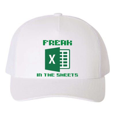 Freak In The Excel Sheets Yupoong Adult 5-Panel Trucker Hat