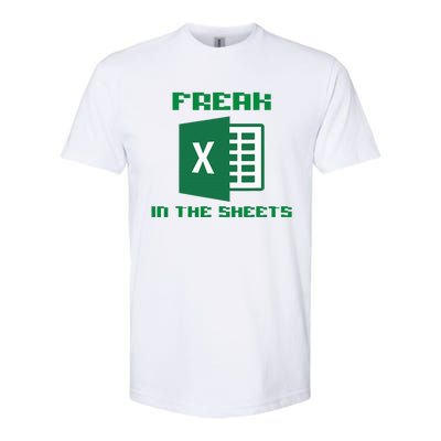 Freak In The Excel Sheets Softstyle CVC T-Shirt