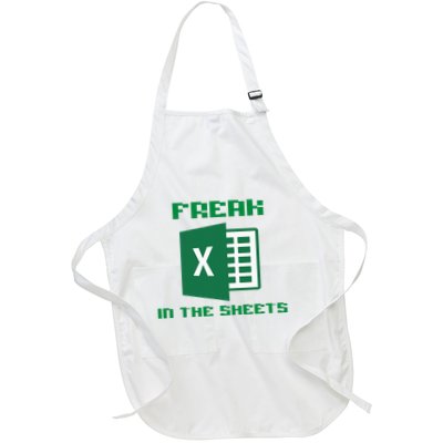 Freak In The Excel Sheets Full-Length Apron With Pockets