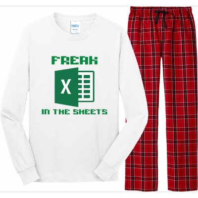 Freak In The Excel Sheets Long Sleeve Pajama Set