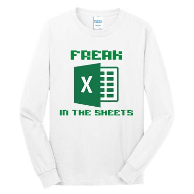 Freak In The Excel Sheets Tall Long Sleeve T-Shirt