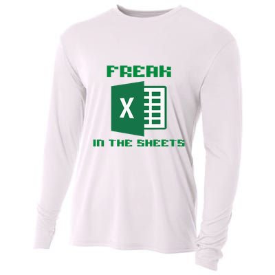 Freak In The Excel Sheets Cooling Performance Long Sleeve Crew