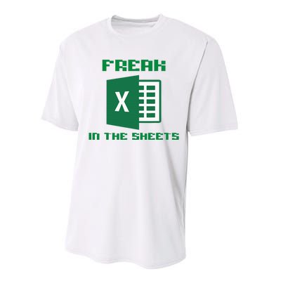 Freak In The Excel Sheets Performance Sprint T-Shirt