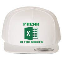Freak In The Excel Sheets Wool Snapback Cap
