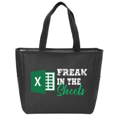 Freak In The Excel Sheets Zip Tote Bag