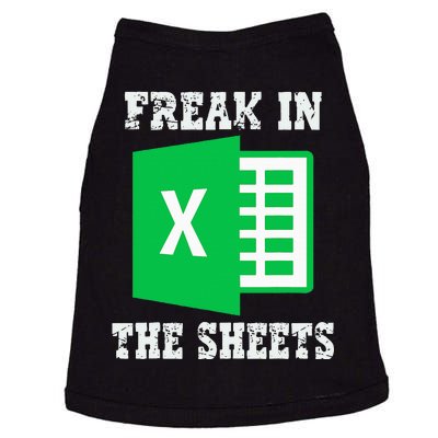 Freak In The Excel Sheets Doggie Tank