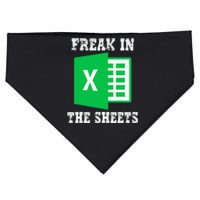 Freak In The Excel Sheets USA-Made Doggie Bandana