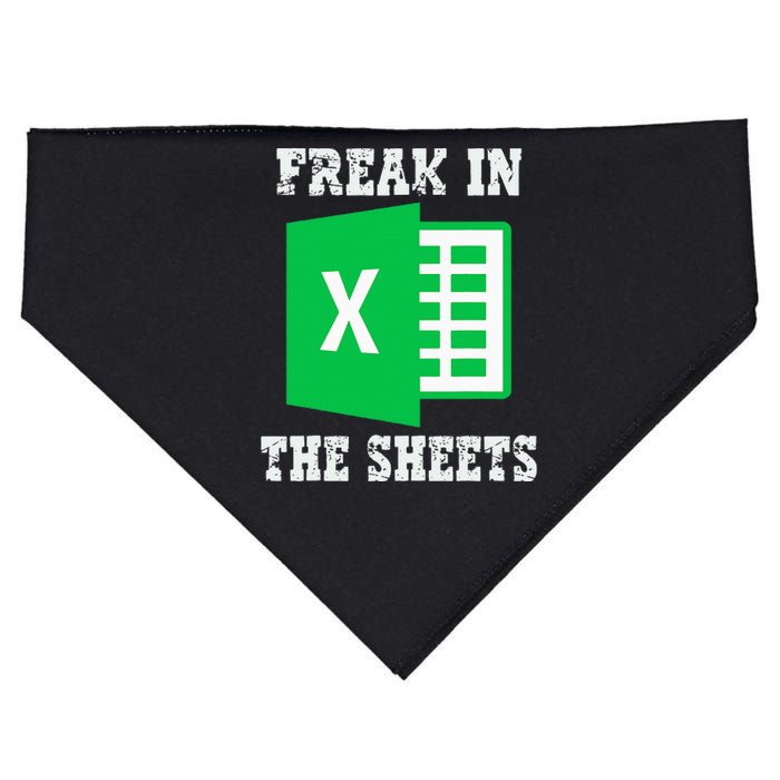 Freak In The Excel Sheets USA-Made Doggie Bandana