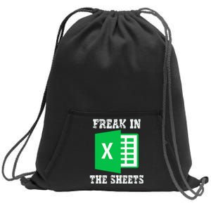 Freak In The Excel Sheets Sweatshirt Cinch Pack Bag