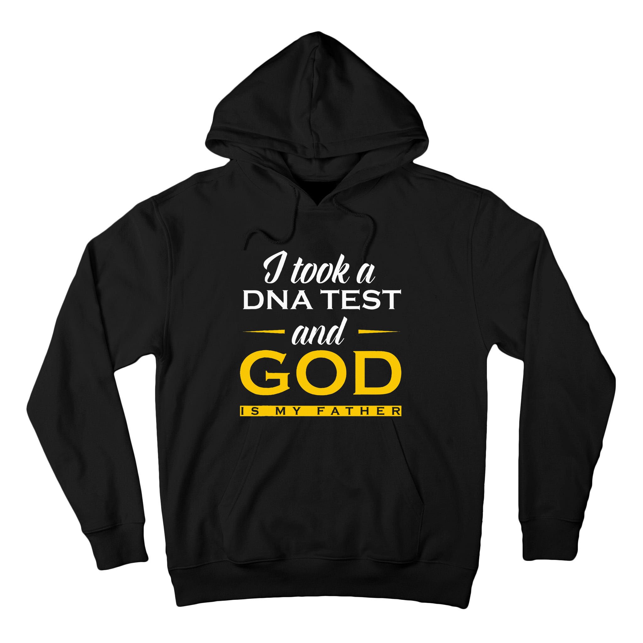 Funny I Took A Dna Test God Is My Father Jesus Christian Tall Hoodie