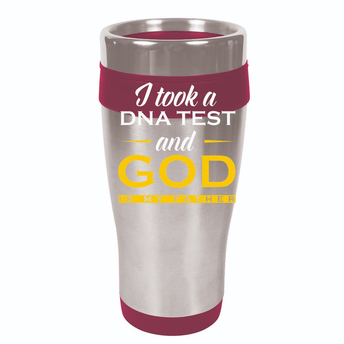 Funny I Took A Dna Test God Is My Father Jesus Christian Toddler Fine Jersey T-Shirt
