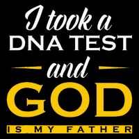 Funny I Took A Dna Test God Is My Father Jesus Christian Wool Snapback Cap