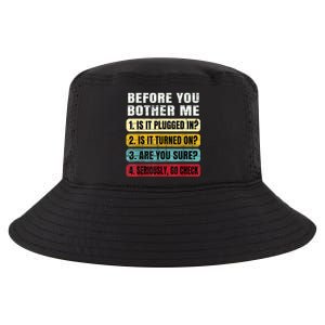 Funny Information Technology Tech Technical Support Gift Cool Comfort Performance Bucket Hat