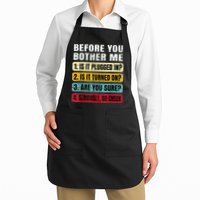 Funny Information Technology Tech Technical Support Gift Apron