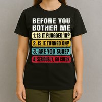 Funny Information Technology Tech Technical Support Gift T-Shirt