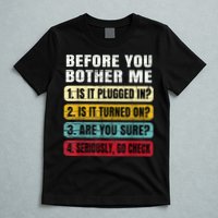 Funny Information Technology Tech Technical Support Gift T-Shirt