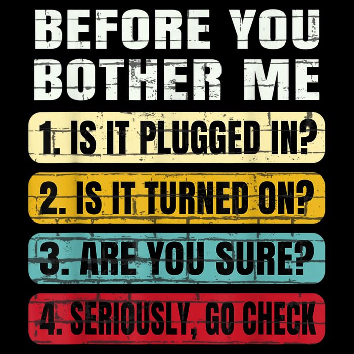 Funny Information Technology Tech Technical Support Gift Bag
