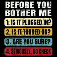 Funny Information Technology Tech Technical Support Gift Poster