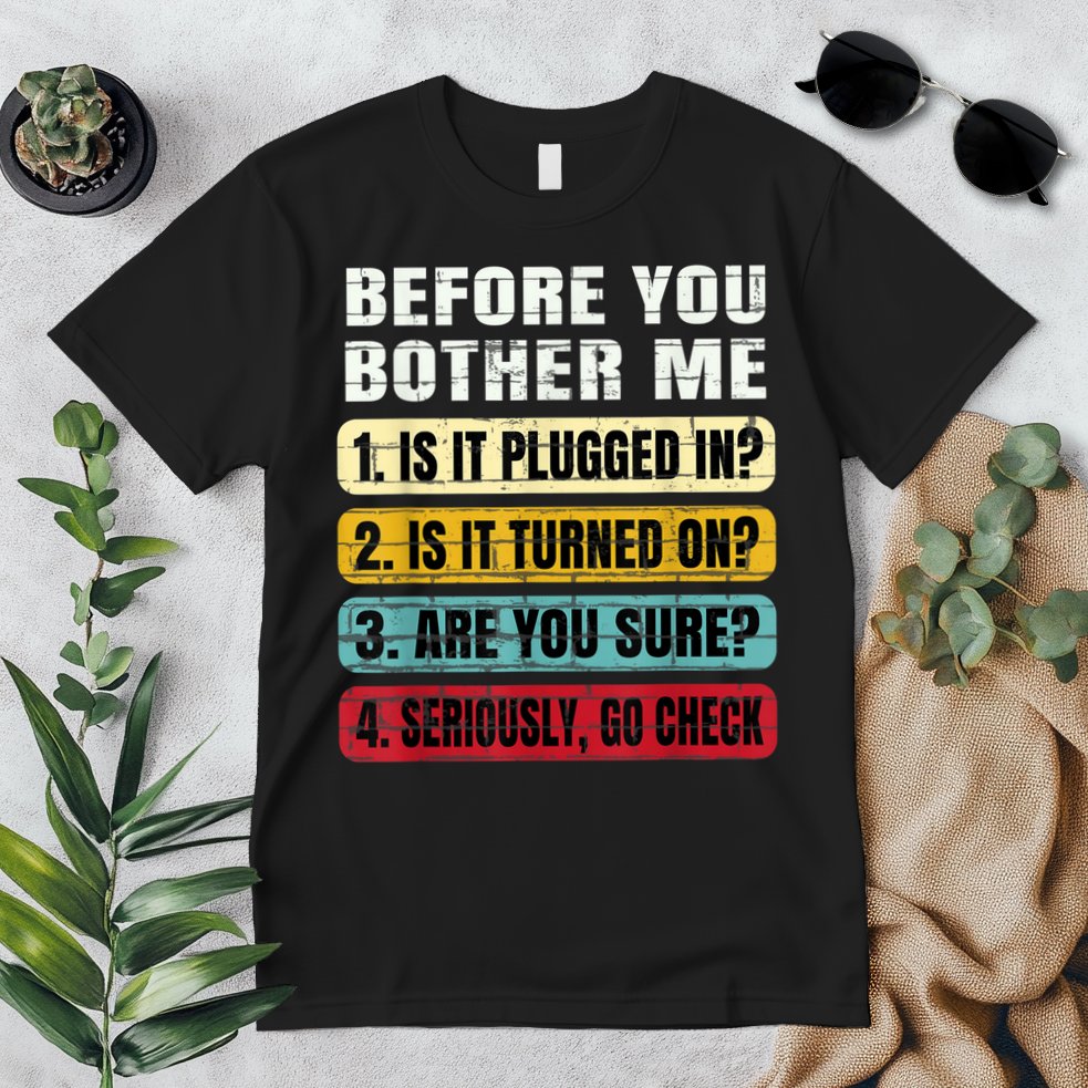 Funny Information Technology Tech Technical Support Gift Premium T-Shirt