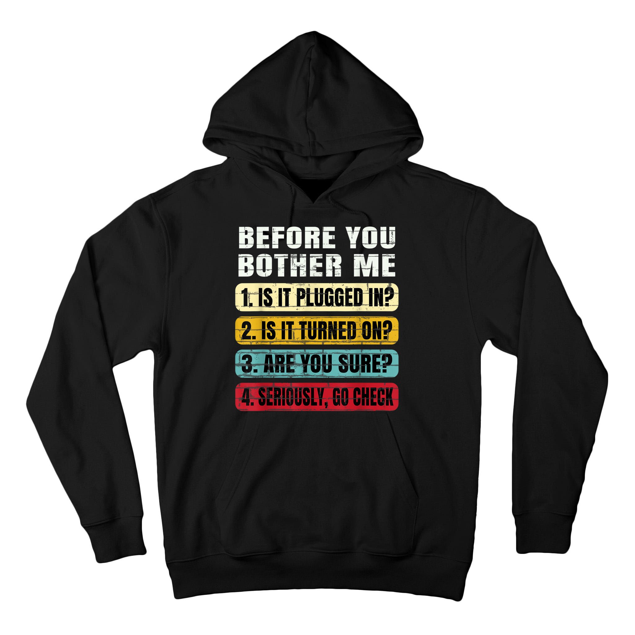 Funny Information Technology Tech Technical Support Gift Tall Hoodie