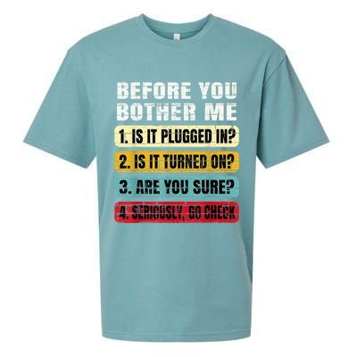 Funny Information Technology Tech Technical Support Gift Sueded Cloud Jersey T-Shirt