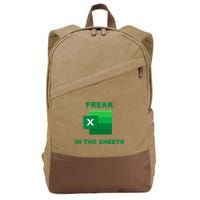Freak In The Excel Sheets Cotton Canvas Backpack