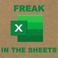 Freak In The Excel Sheets Cotton Canvas Backpack